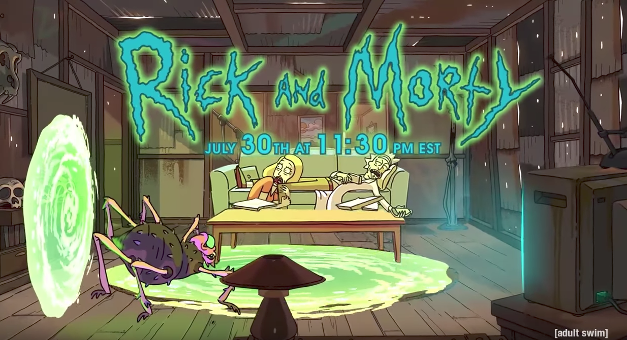 Tercera temporada de Rick and Morty se estrena el 30 de julio Órbita Geek