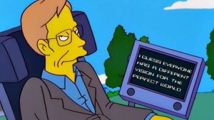 stephen hawking los simpsons