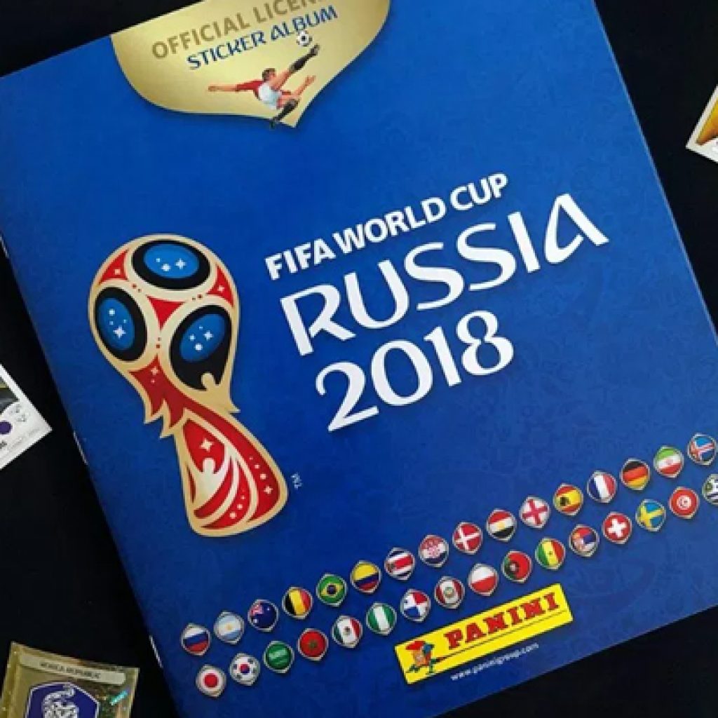 panini album rusia