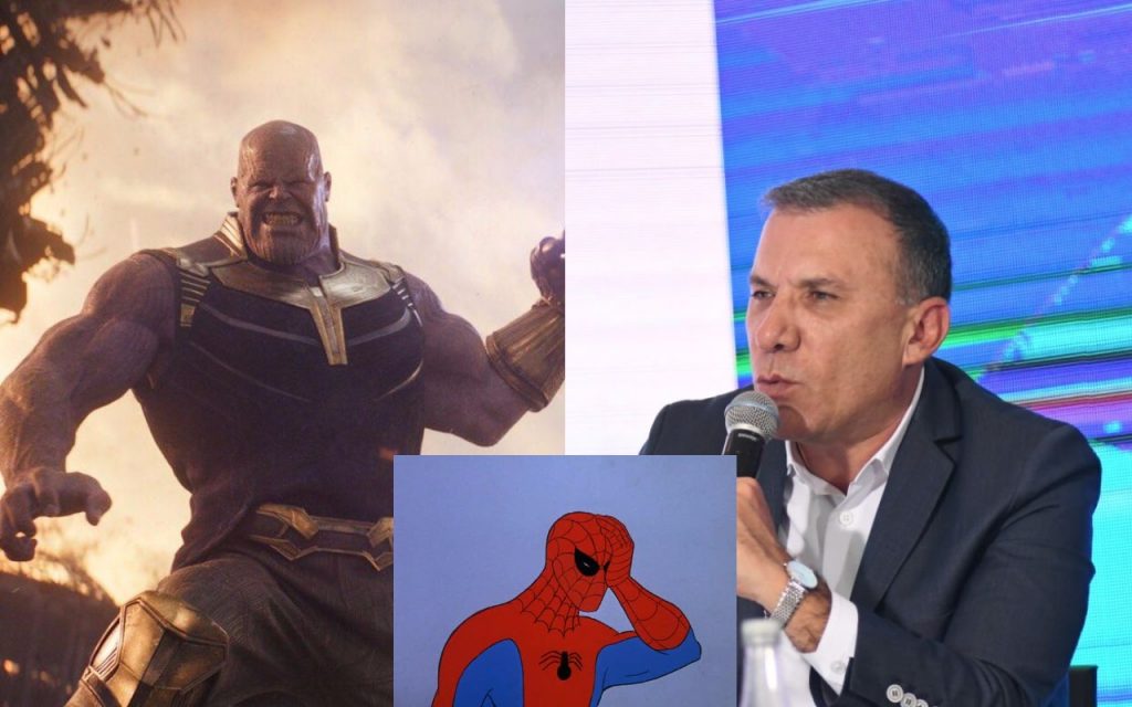 roy barreras vs infinity war